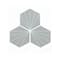 FloorPops Vers Peel & Stick Hexagon Floor Tiles
